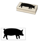 Tampons Encreurs timbre d'art de porc (Tamponné)