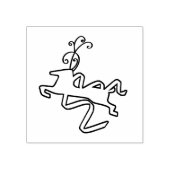 Tampons Encreurs Timbre d'art de rennes (Impression)