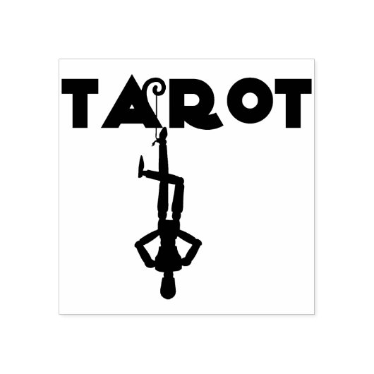 Tampons Encreurs timbre d'art de tarot hangman (Impression)