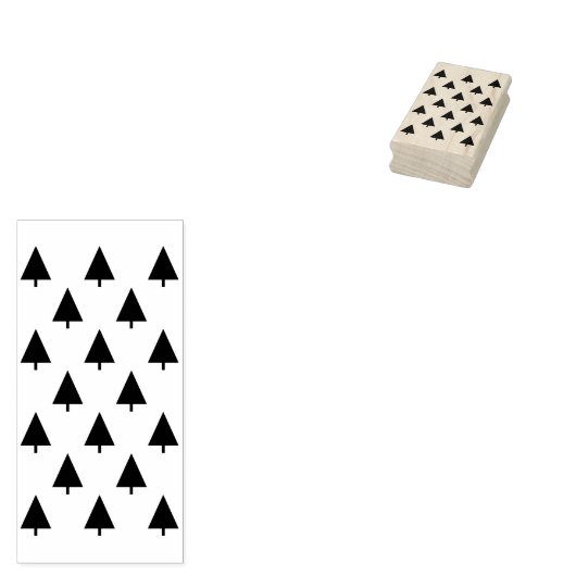 Tampons Encreurs timbre d'art des arbres de Noël (Tamponné)