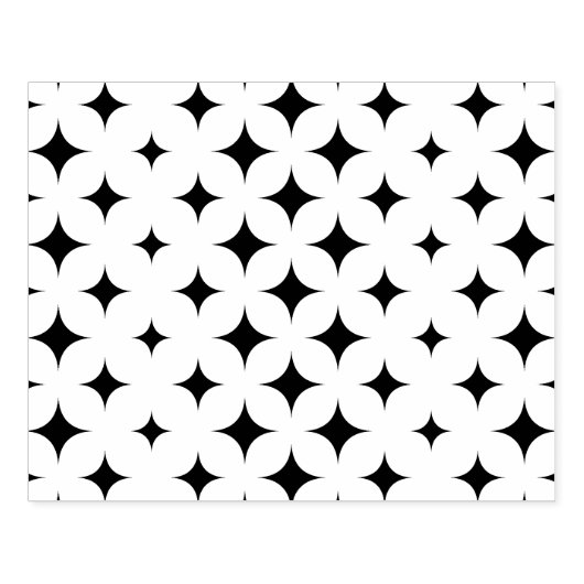 Tampons Encreurs timbre d'art des étoiles géométriques (Impression)