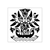 Tampons Encreurs Timbre d'art des fleurs égyptiennes (Impression)