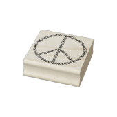 Tampons Encreurs Timbre d'art des signes de paix (Tampon)