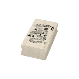 Tampons Encreurs Timbre d'art dragon chinois