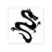 Tampons Encreurs Timbre d'art dragon chinois (Impression)