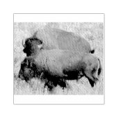 Tampons Encreurs Timbre d'art du bois de buffle (Impression)