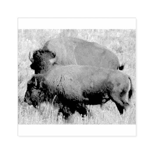 Tampons Encreurs Timbre d'art du bois de buffle (Impression)