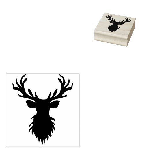 Tampons Encreurs timbre d'art du cerf (Tamponné)