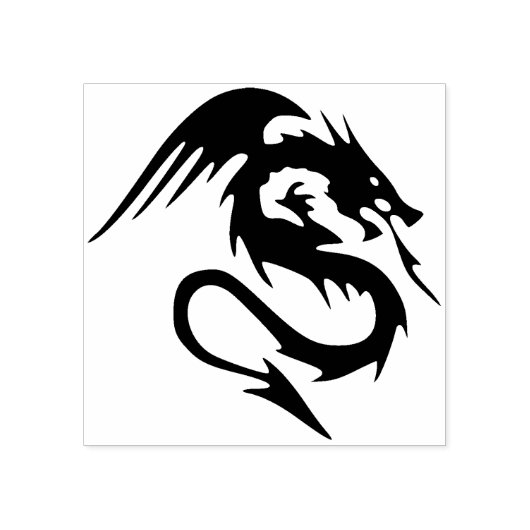 Tampons Encreurs timbre d'art du dragon de feu (Impression)