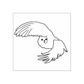 Tampons Encreurs Timbre d'art du hibou volant (Impression)