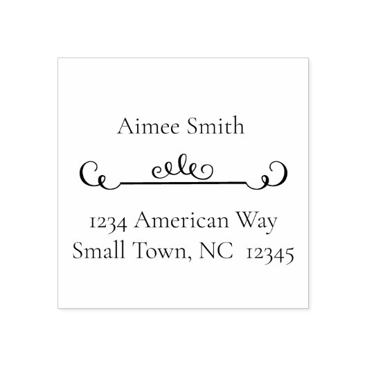 Tampons Encreurs Timbre d'art du séparateur de texte de défilement (Impression)