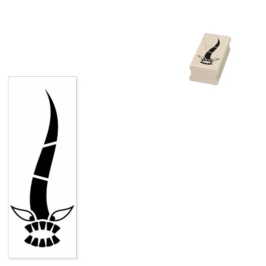 Tampons Encreurs timbre d'art du serpent démon (Tamponné)