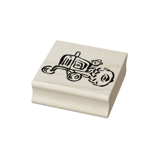 Tampons Encreurs timbre d'art du tracteur agricole (Tampon)