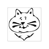 Tampons Encreurs timbre d'art du visage de chat (Impression)