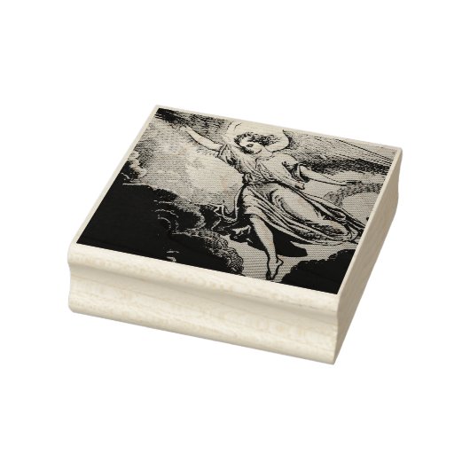 Tampons Encreurs Timbre d'art en bois ANGELS (Tampon)