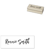 Tampons Encreurs Timbre d'art en bois de signature (Tamponné)