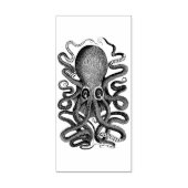 Tampons Encreurs Timbre d'art en bois d'Octopus (Impression)