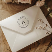 Tampons Encreurs Timbre d'art en bois du cercle monographie