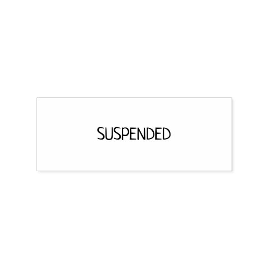 Tampons Encreurs Timbre d'art en bois imprimé SUSPENDU Encre couleu (Impression)