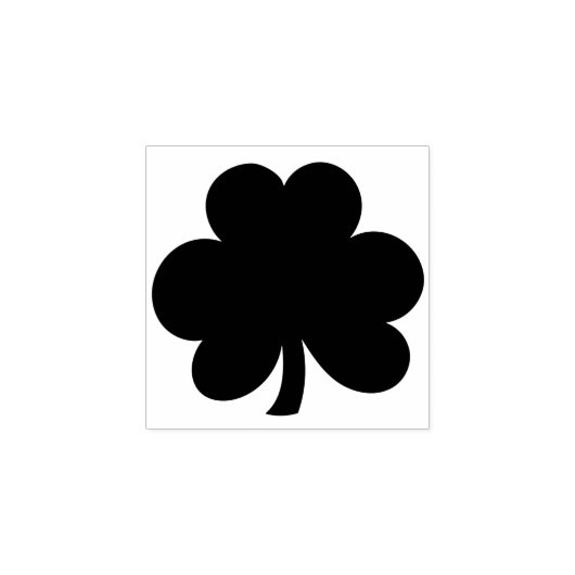 Tampons Encreurs Timbre d'art en bois shamrock (Impression)