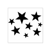Tampons Encreurs Timbre d'art en bois Stars (Impression)