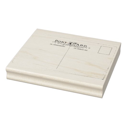 Tampons Encreurs Timbre d'art en caoutchouc de la carte postale Vin (Tampon)