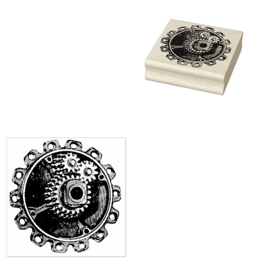 Tampons Encreurs Timbre d'art en caoutchouc de l'équipement mécaniq (Tamponné)