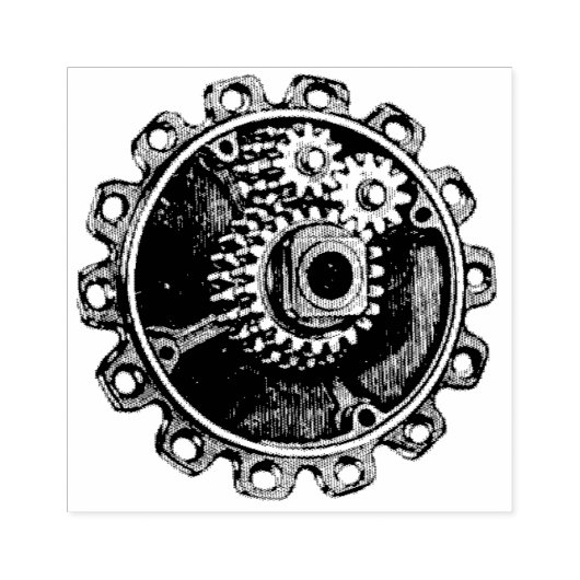 Tampons Encreurs Timbre d'art en caoutchouc de l'équipement mécaniq (Impression)