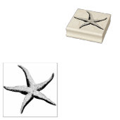 Tampons Encreurs Timbre d'art en caoutchouc de poisson-Starfish vin (Tamponné)