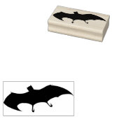 Tampons Encreurs Timbre d'art en caoutchouc Halloween Bat Silhouett (Tamponné)