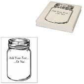 Tampons Encreurs Timbre d'art en caoutchouc pour pot de canne perso (Tamponné)