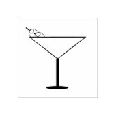 Tampons Encreurs Timbre d'art en verre Martini (Impression)