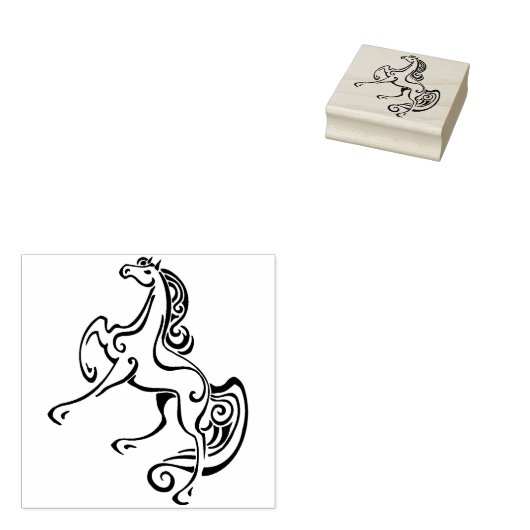 Tampons Encreurs timbre d'art hippique (Tamponné)