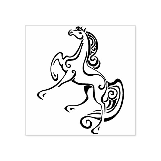 Tampons Encreurs timbre d'art hippique (Impression)