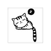 Tampons Encreurs timbre d'art kitty endormi (Impression)
