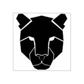 Tampons Encreurs timbre d'art léopard silhouette (Impression)