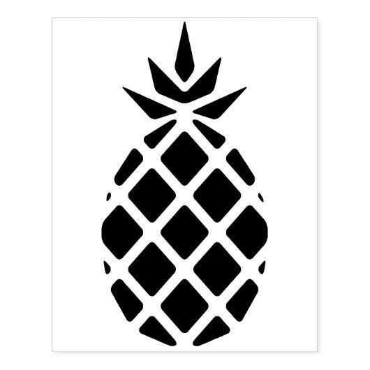 Tampons Encreurs Timbre d'Art Moderne en caoutchouc Silhouette anan (Impression)