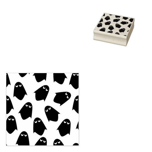 Tampons Encreurs Timbre d'art motif 2 silhouettes (Tamponné)