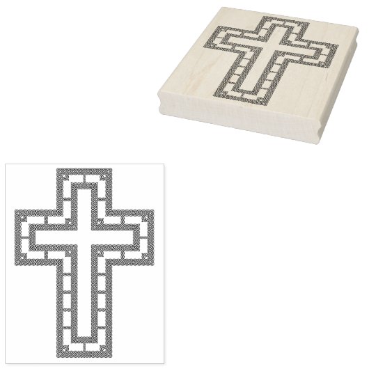 Tampons Encreurs Timbre d'art motif croisé noeud celtique (Tamponné)