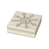 Tampons Encreurs Timbre d'art motif géométrique Snowflake 4 (Tampon)