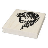 Tampons Encreurs Timbre d'art motif Stencil Jesus buste (Tampon)