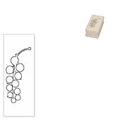 Tampons Encreurs Timbre d'art Orange Garden Lanterns (Tamponné)