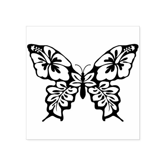 Tampons Encreurs timbre d'art papillon (Impression)