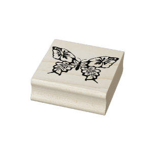 Tampons Encreurs timbre d'art papillon