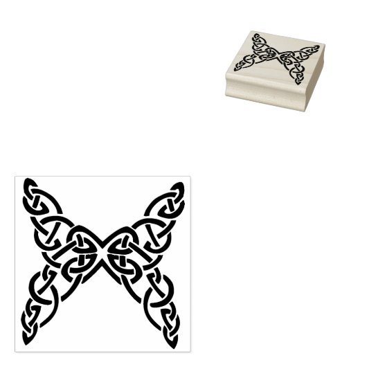 Tampons Encreurs timbre d'art papillon céleste (Tamponné)