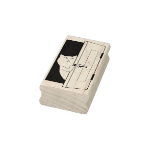 Tampons Encreurs timbre d'art pour chat