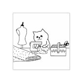 Tampons Encreurs timbre d'art pour chat tailleur (Impression)