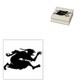 Tampons Encreurs timbre d'art pour femme sorcière (Tamponné)