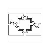 Tampons Encreurs timbre d'art puzzle (Impression)