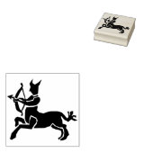 Tampons Encreurs timbre d'art sagittarius archer (Tamponné)